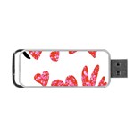 Elements Scribbles Brush Doodles Portable USB Flash (Two Sides)