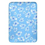 Flowers Pattern Print Floral Cute Rectangular Glass Fridge Magnet (4 pack)