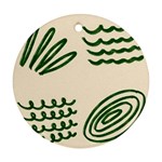 Elements Scribbles Wiggly Lines Ornament (Round)