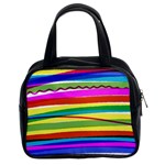 Print Ink Colorful Background Classic Handbag (Two Sides)