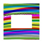 Print Ink Colorful Background White Box Photo Frame 4  x 6 