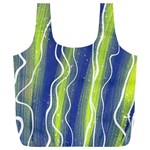 Texture Multicolour Gradient Grunge Full Print Recycle Bag (XXXL)