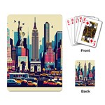 Skyscrapers City Usa Playing Cards Single Design (Rectangle)