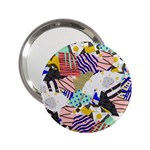 Digital Paper Scrapbooking Abstract 2.25  Handbag Mirrors