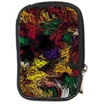 Abstract Painting Colorful Compact Camera Leather Case