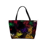 Abstract Painting Colorful Classic Shoulder Handbag