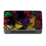 Abstract Painting Colorful Memory Card Reader with CF