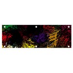 Abstract Painting Colorful Banner and Sign 6  x 2 