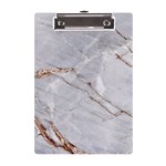 Gray Light Marble Stone Texture Background A5 Acrylic Clipboard
