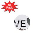 Leaf Leaf 1  Mini Buttons (10 pack) 