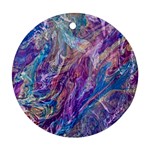 Amethyst flow Ornament (Round)