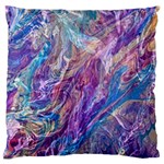Amethyst flow Large Cushion Case (Two Sides)