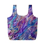 Amethyst flow Full Print Recycle Bag (M)