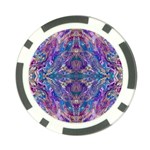 Cobalt arabesque Poker Chip Card Guard (10 pack)