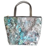 Mono Turquoise blend Bucket Bag