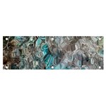 Mono Turquoise blend Banner and Sign 6  x 2 