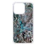 Mono Turquoise blend iPhone 13 Pro TPU UV Print Case