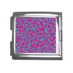 Colorful cosutme collage motif pattern Mega Link Italian Charm (18mm)