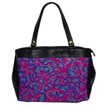 Colorful cosutme collage motif pattern Oversize Office Handbag