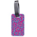 Colorful cosutme collage motif pattern Luggage Tag (two sides)