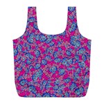 Colorful cosutme collage motif pattern Full Print Recycle Bag (L)