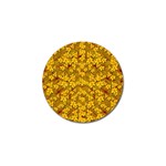 Blooming Flowers Of Lotus Paradise Golf Ball Marker