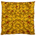 Blooming Flowers Of Lotus Paradise Large Cushion Case (Two Sides)
