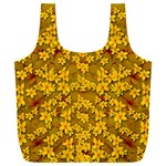 Blooming Flowers Of Lotus Paradise Full Print Recycle Bag (XXXL)