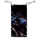 Fractal Cube 3d Art Nightmare Abstract Jewelry Bag