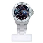 Fractal Cube 3d Art Nightmare Abstract Plastic Nurses Watch