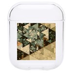 Triangle Geometry Colorful Fractal Pattern Hard PC AirPods 1/2 Case