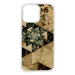 Triangle Geometry Colorful Fractal Pattern iPhone 14 Pro Max TPU UV Print Case