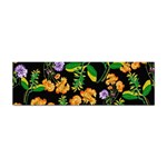 Flowers Pattern Art Floral Texture Sticker (Bumper)