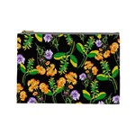Flowers Pattern Art Floral Texture Cosmetic Bag (Large)