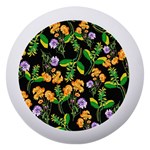Flowers Pattern Art Floral Texture Dento Box with Mirror