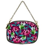 Flowers Pattern Art Texture Floral Chain Purse (Two Sides)
