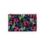 Flowers Pattern Art Texture Floral Cosmetic Bag (Small)