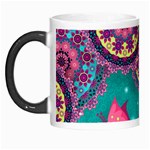 Floral Pattern Abstract Colorful Flow Oriental Spring Summer Morph Mug