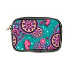Floral Pattern Abstract Colorful Flow Oriental Spring Summer Coin Purse