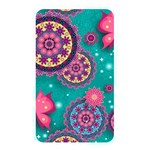 Floral Pattern Abstract Colorful Flow Oriental Spring Summer Memory Card Reader (Rectangular)