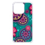 Floral Pattern Abstract Colorful Flow Oriental Spring Summer iPhone 13 Pro TPU UV Print Case