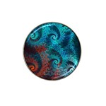 Fractal Art Spiral Ornaments Pattern Hat Clip Ball Marker (10 pack)