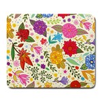 Colorful Flowers Pattern Large Mousepad
