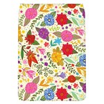Colorful Flowers Pattern Removable Flap Cover (L)