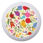 Colorful Flowers Pattern Dento Box with Mirror