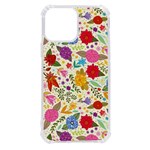 Colorful Flowers Pattern iPhone 13 Pro Max TPU UV Print Case