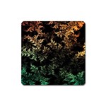 Fractal Patterns Gradient Colorful Square Magnet