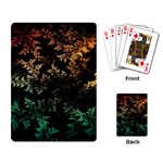 Fractal Patterns Gradient Colorful Playing Cards Single Design (Rectangle)