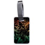 Fractal Patterns Gradient Colorful Luggage Tag (one side)