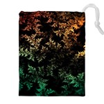 Fractal Patterns Gradient Colorful Drawstring Pouch (5XL)